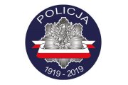 Zdjęcie przedstawiające 100 lecie Polskiej Policji.